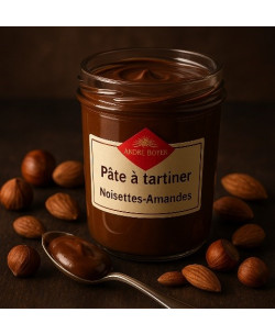 Pâte à tartiner noisettes et amandes 2