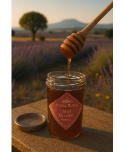 Heather flower honey, France 2