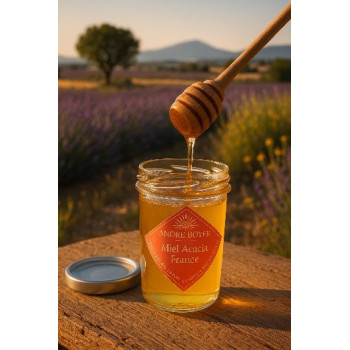 Acacia flower honey France