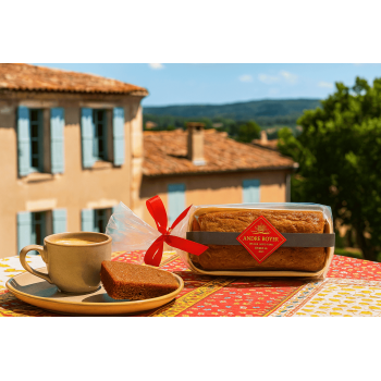 Pain d'épices maison aux écorces d'oranges confites