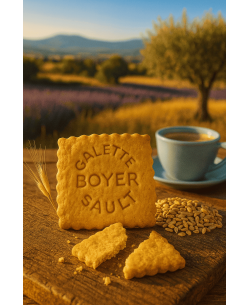 Galette de petit épeautre du plateau de Sault 2