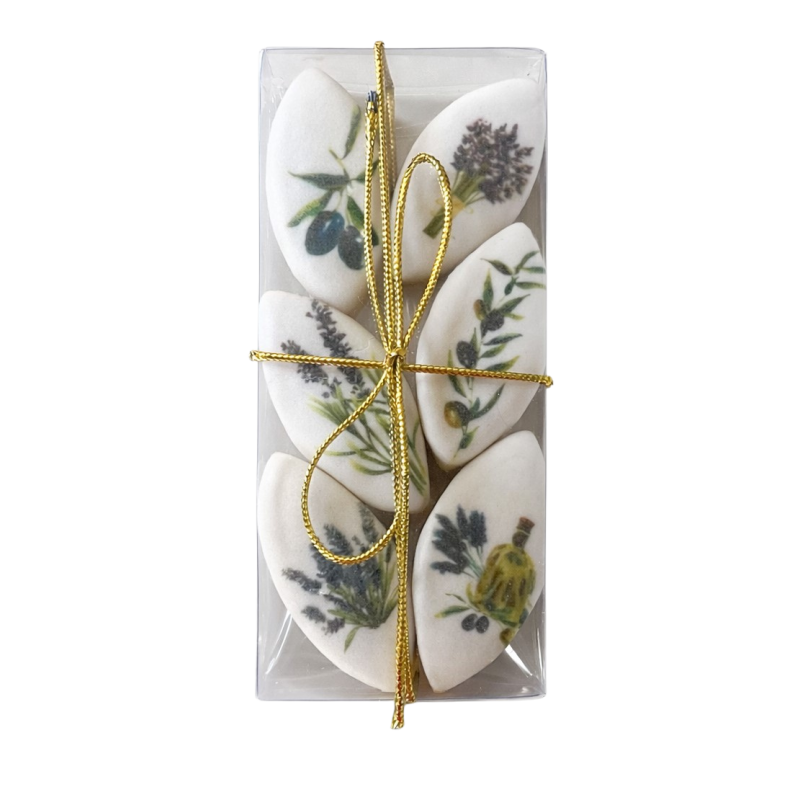 Decorated Calissons from Provence