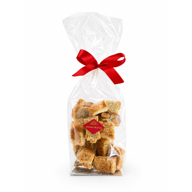 Almonds & Grana Padano Crunchy biscuits