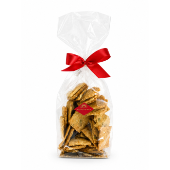 Crackers pesto & duo de graines