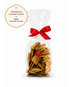 Crackers pesto & duo de graines