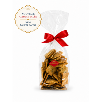 Crackers pesto & duo de graines
