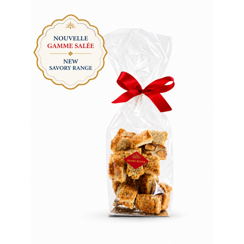Almonds & Grana Padano Crunchy biscuits